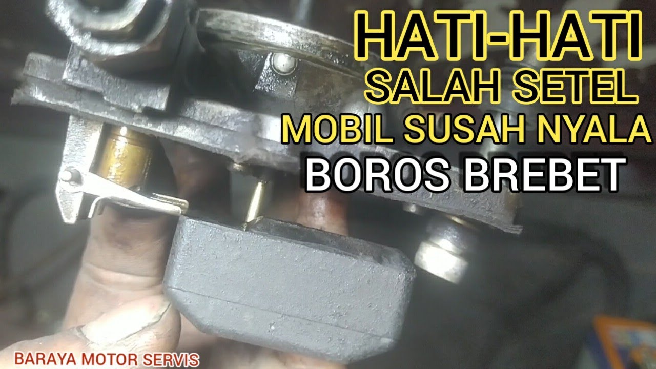 CARA SETING PELAMPUNG KARBURATOR..... @barayamotorservis