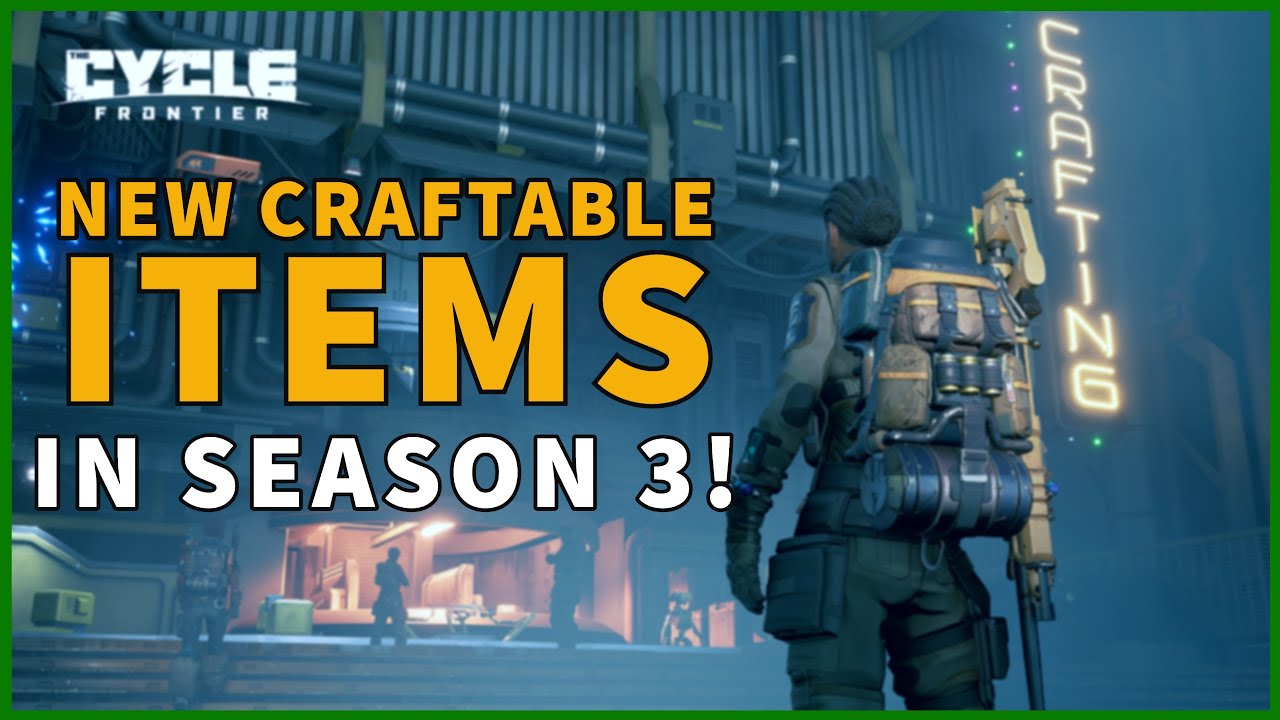We Got New Crafting Recipes! | The Cycle Frontier Season 3