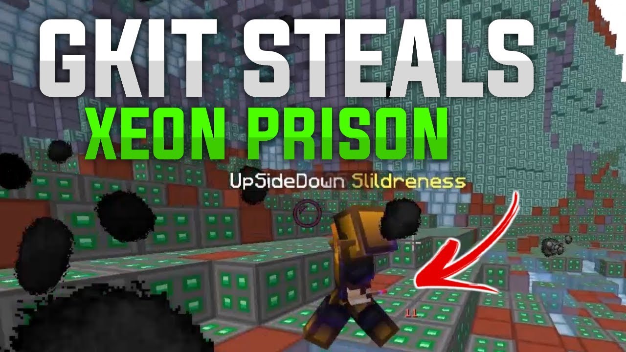 ПОСТОЯННАЯ КРАЖА GKIT + ПОБЕДА KOTH | XEON COSMIC PRISONS