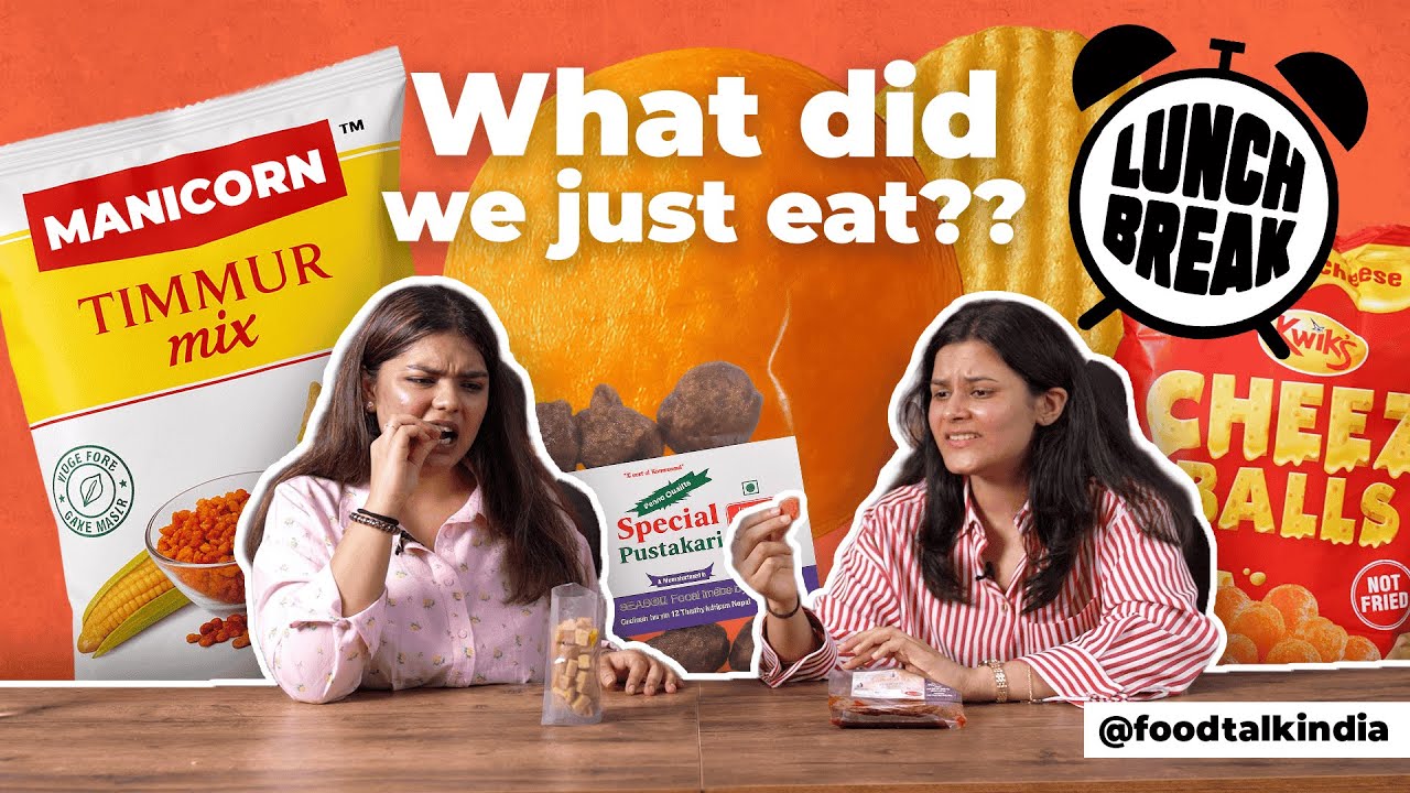 Lunch Break | Eating Nepal’s STRANGEST Snacks🇳🇵🇮🇳