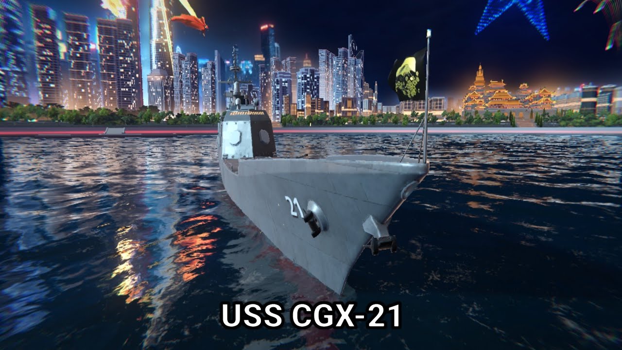 USS CGX-21 || Masih Bagus Buat Cruiser Tipe Sniping