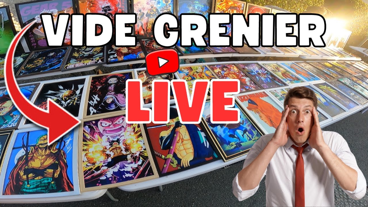 ⭐VIDE GRENIER LIVE⭐ IL Y A DES JOUR OU TOUT NOUS SOURIT😁🙏🤩