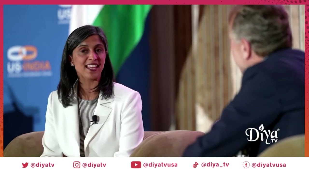 FULL REMARKS: Usha Vance's first fireside chat as Second Lady in conversation with John Chambers