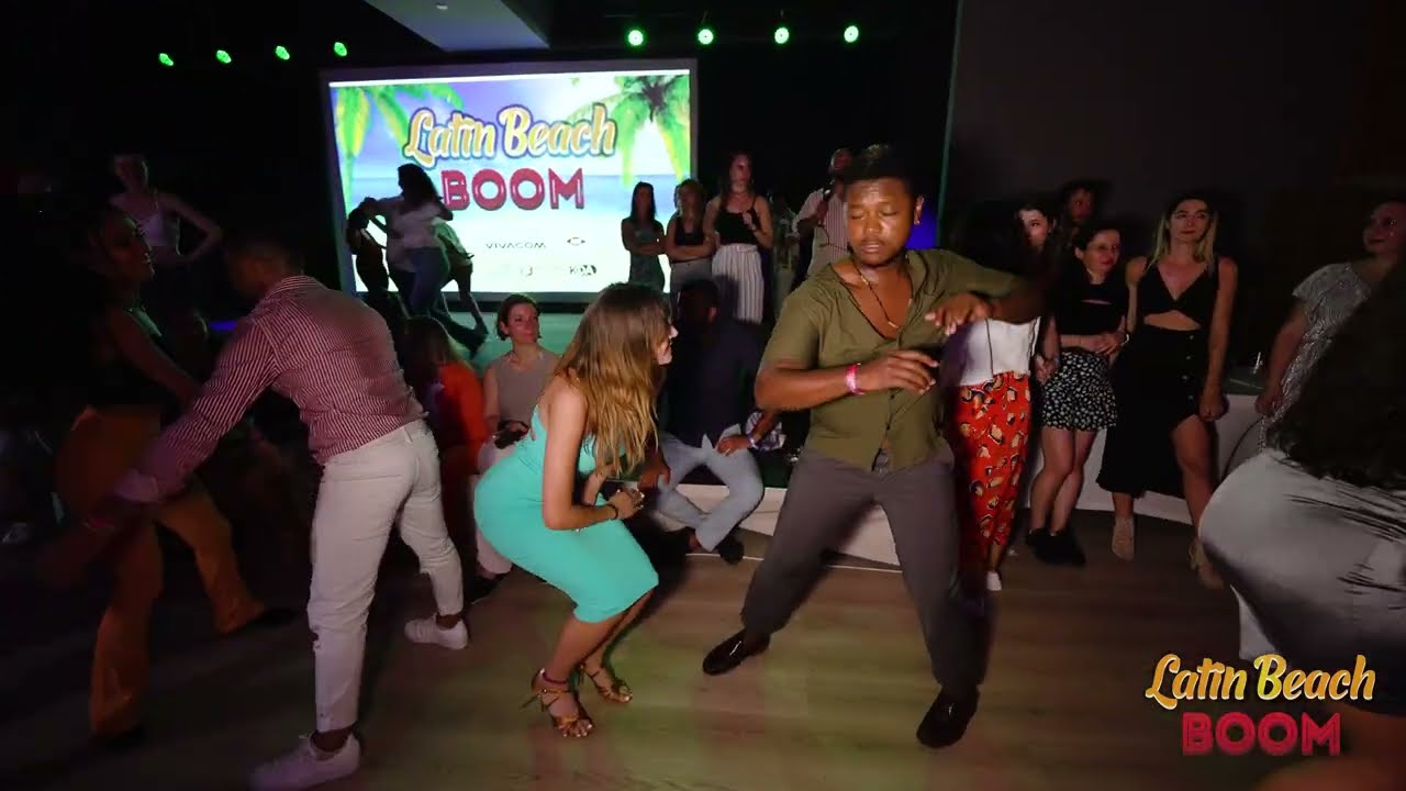Salsa social from Falco Sura & Yulia at #LatinBeachBOOM 2022💥