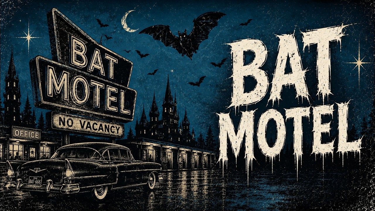 BAT MOTEL Vol.1 ✦ Retro Lounge Meets Dark Jazz & Midnight Batcore | No Vacancy