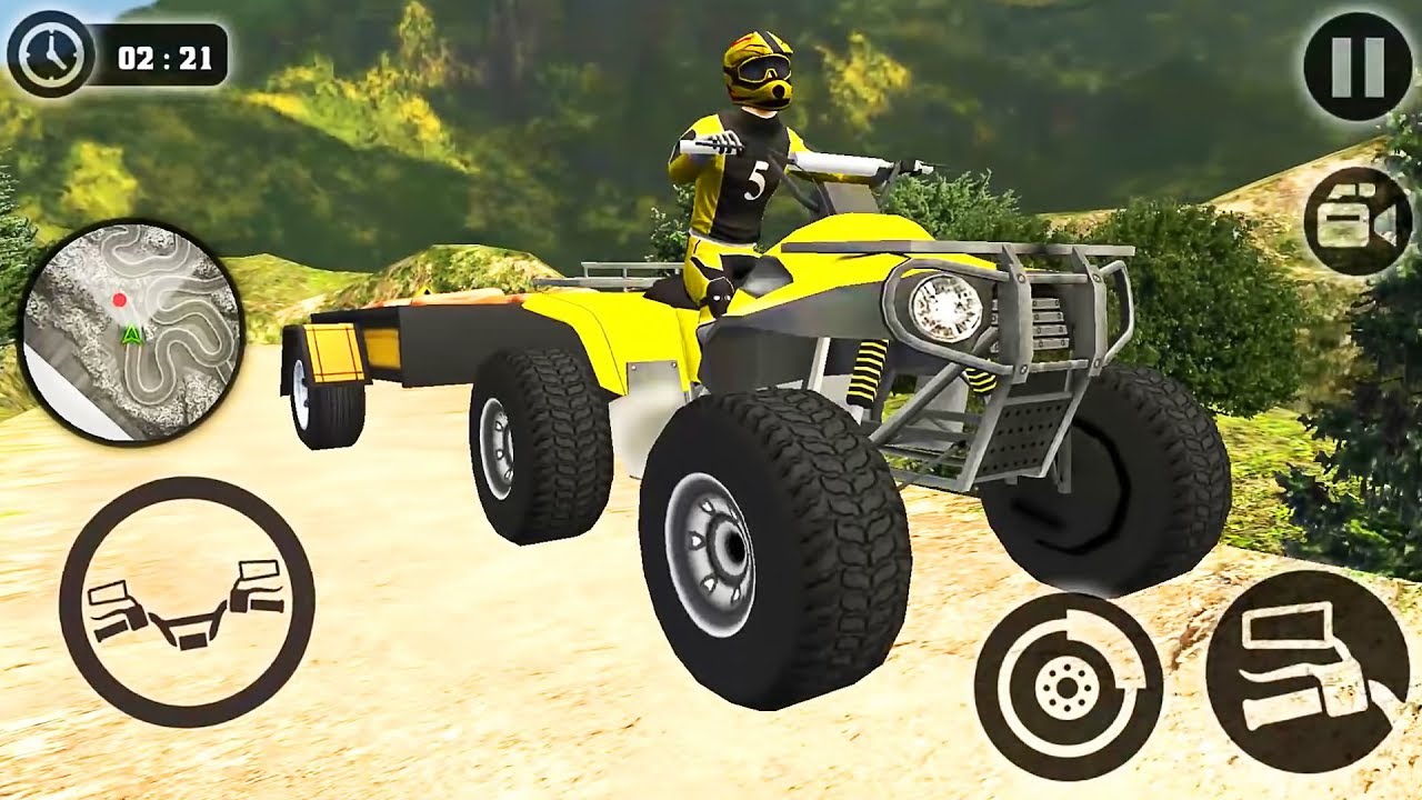 ATV Quad Bike Rider 2018 Uphill Cargo Transporter - Best Android GamePlay