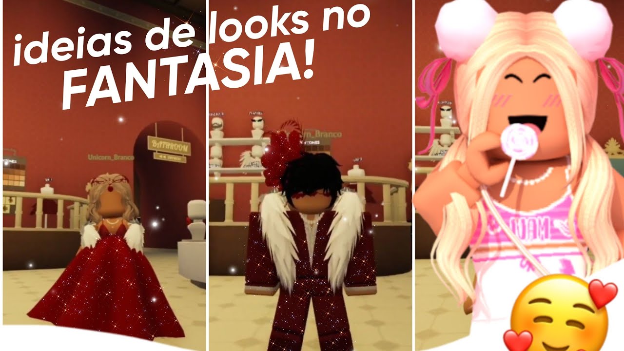 6 IDEIAS DE LOOKS FEMININOS E MASCULINOS NO JOGO FANTASIA! - Fantasia