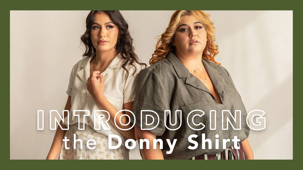 Introducing the Donny Shirt Sewing Pattern by Friday Pattern Company