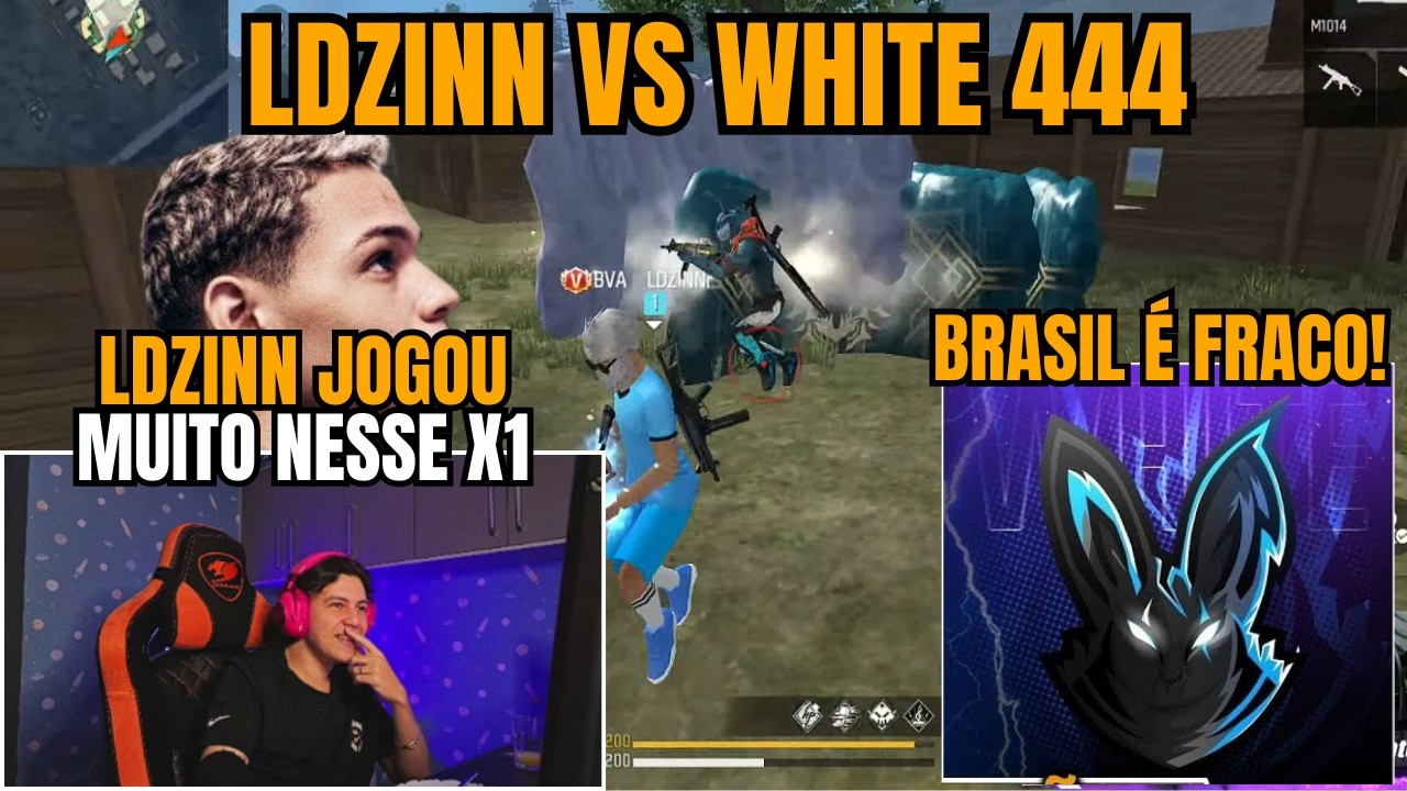 TWO9 REAGINDO: LDZINN VS WHITE444 O X1 MAIS ESPERADO DA ATUALIDADE