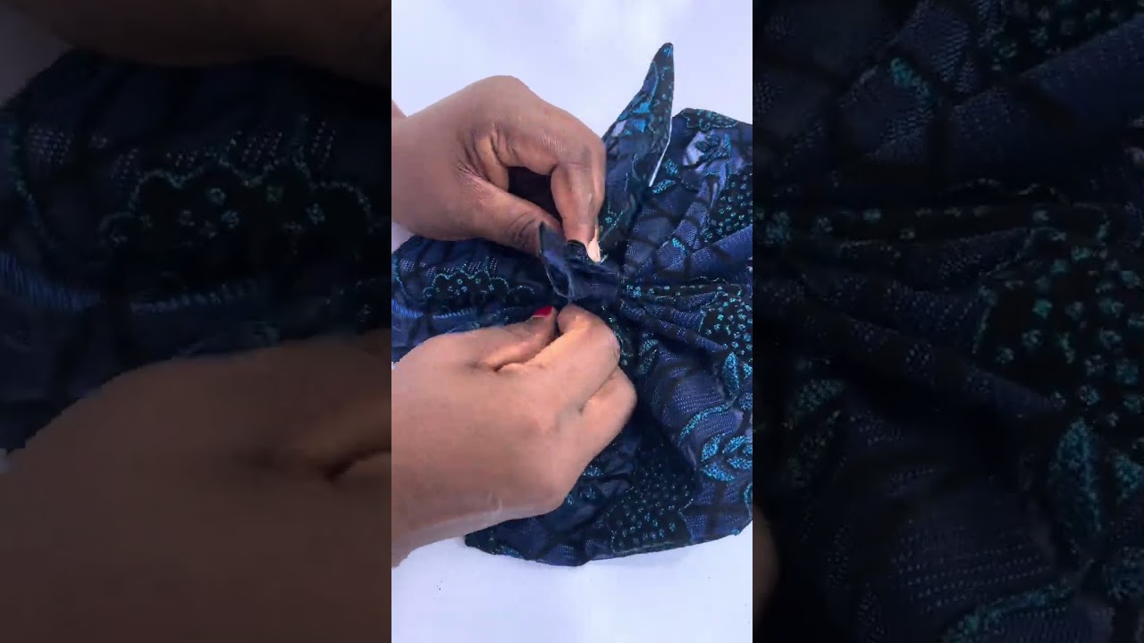 How to make bow headband ✍🏻✂️. #fyp  #sewing #fashion 