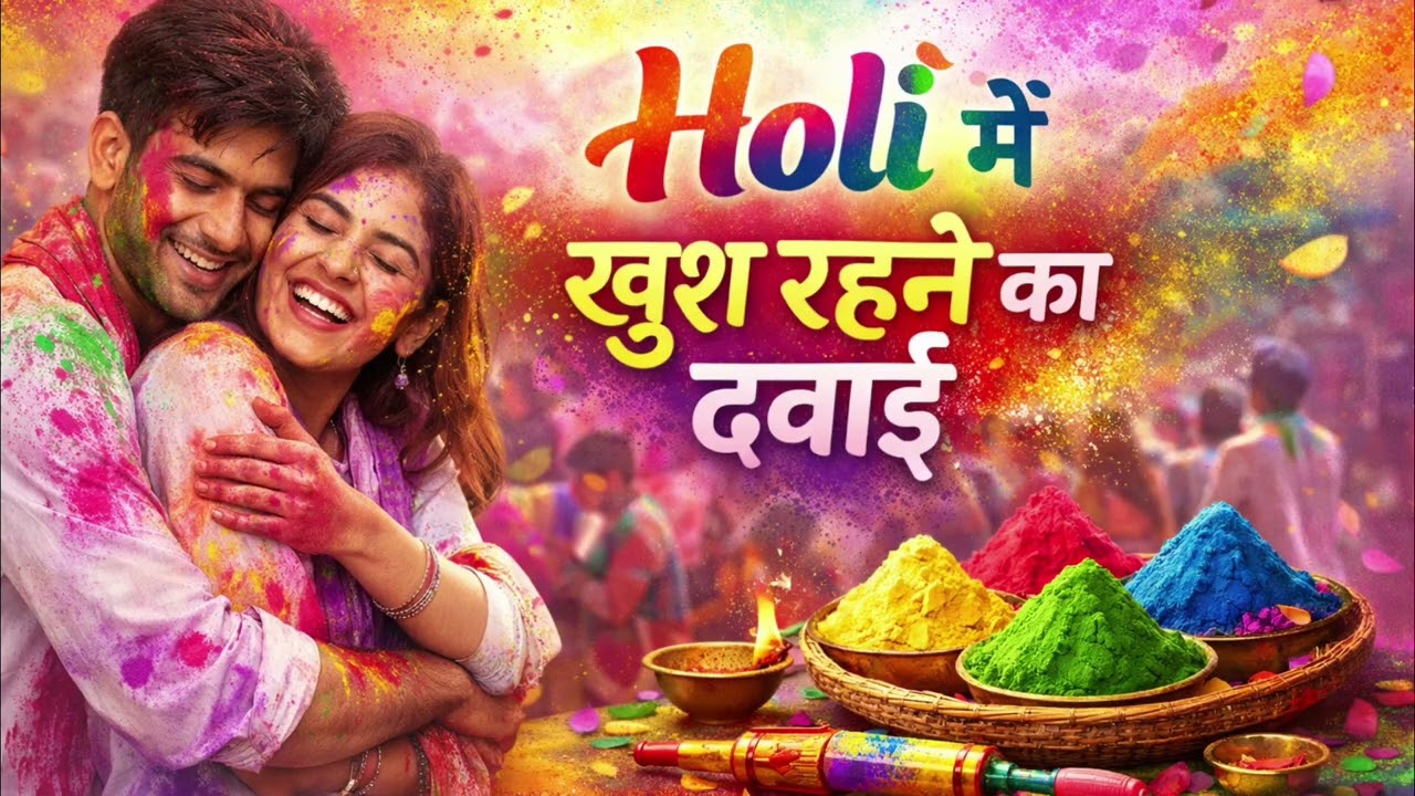Google Bata De Holi में खुश रहने की सबसे बड़ी दवाई ❤️ | Emotional Holi Special 2026