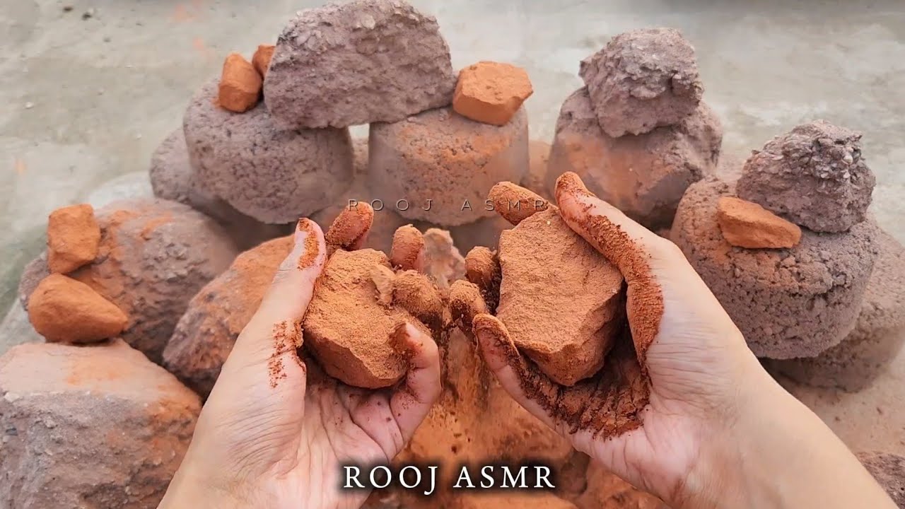 Gritty Everything Sand Cement Texture🔥(Pt-1) Dry Floor Crumbles + Extended Dustplay/Tapping💨ASMR