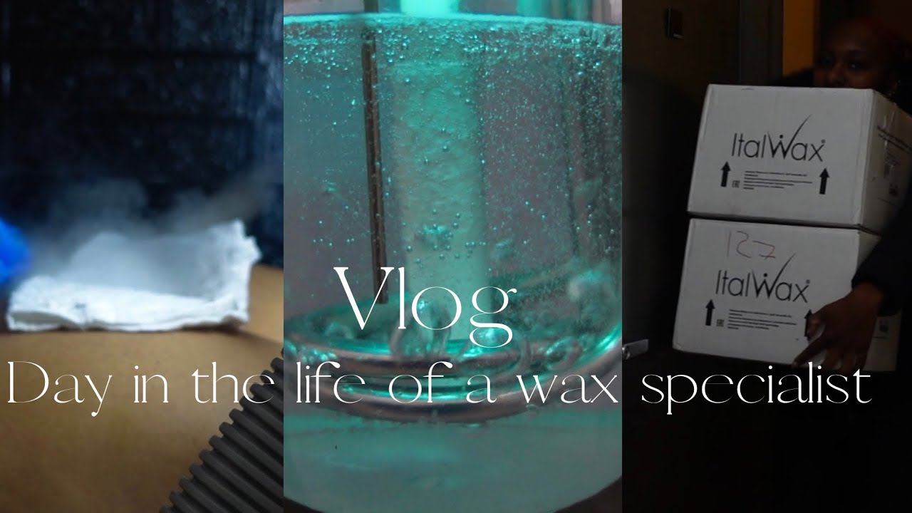 vlog: day in the life of a waxer (unboxing packages, waxing clients, & rants)