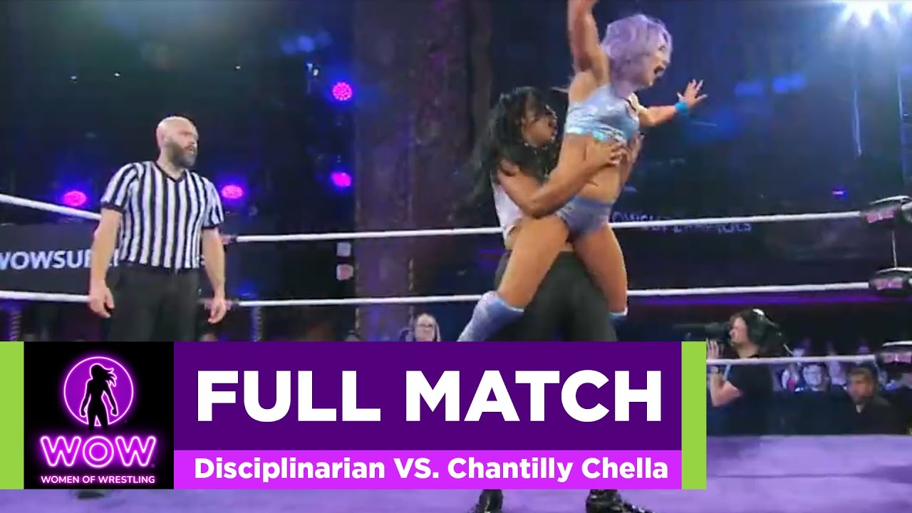 The Disciplinarian VS. Chantilly Chella - WOW Women Of Wrestling - WOW Superheroes