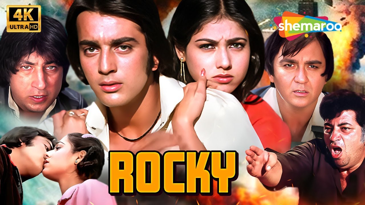Rocky (1981) - Full Movie 4K - Sanjay Dutt, Reena Roy, Shakti Kapoor, Amjad Khan, Sunil Dutt