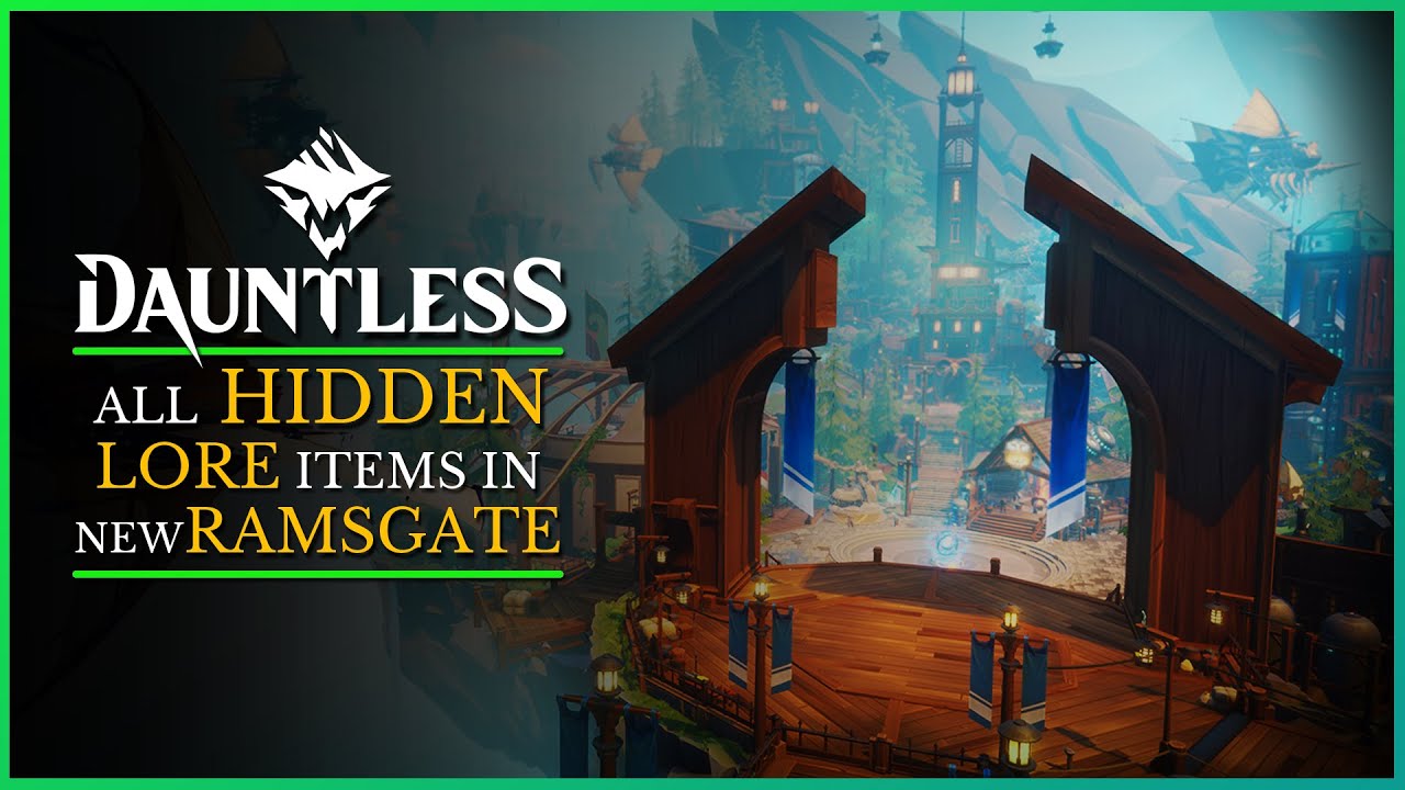 Dauntless | ALL DISCOVERIES and VISTA Locations in New Ramsgate