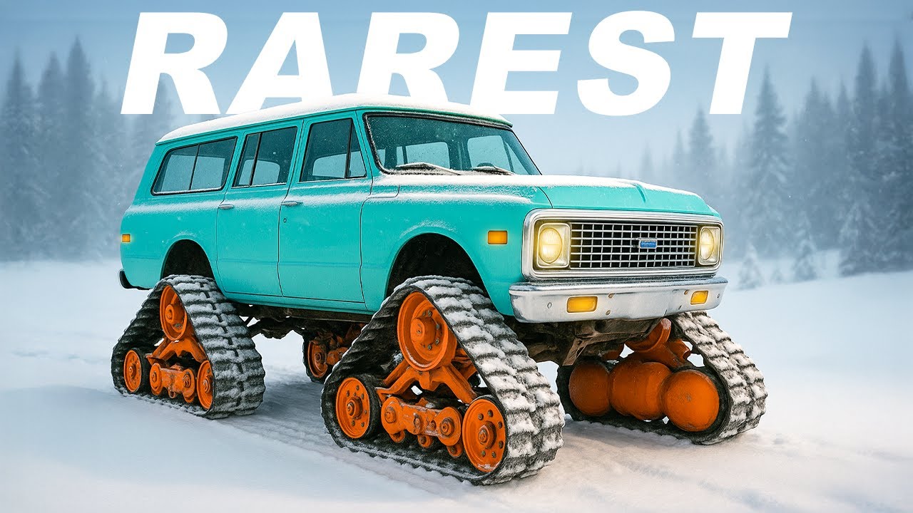THE RAREST 90s OFF-ROAD SNOW VEHICLES YOU NEED TO SEE!
