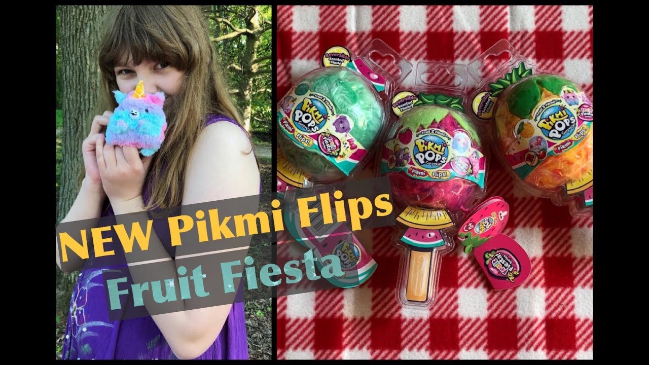 NEW 2019 Pikmi Pops Surprise PIKMI FLIPS FRUIT FIESTA Series by Moose Toys – Unboxing & Review