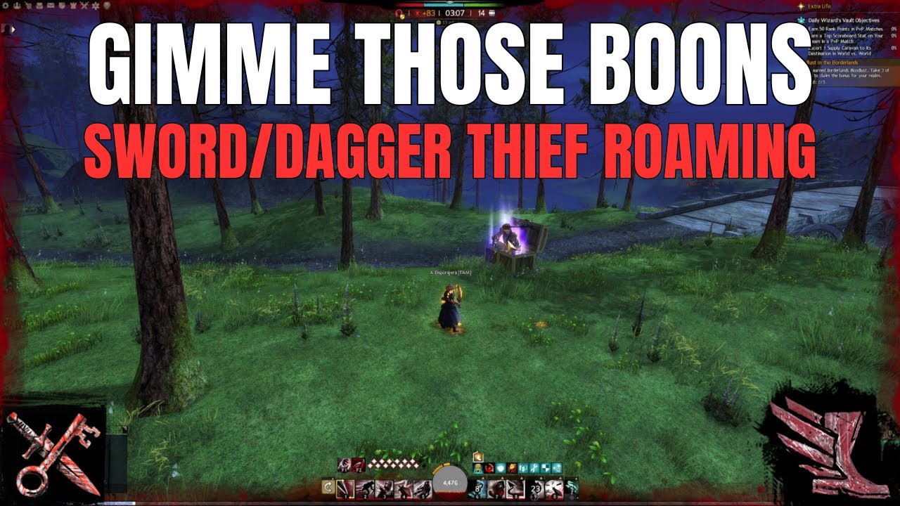 Boon Rip Daredevil | GW2 SD Thief Roaming WvW