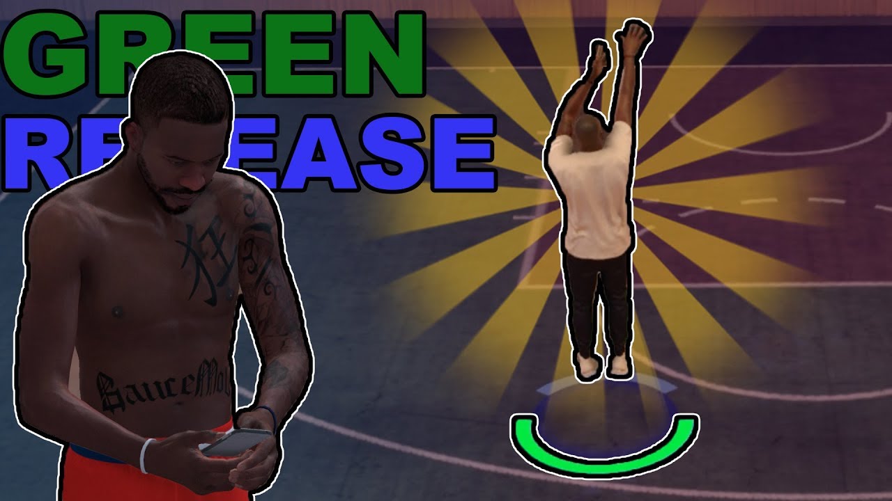 USING MY BEST GREEN LIGHT JUMPSHOT FROM 2K17 ON NBA 2K19!!