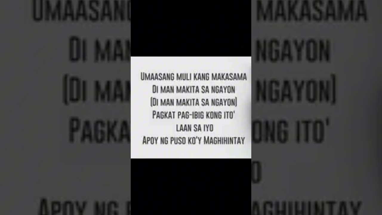 Maghihintay Covered