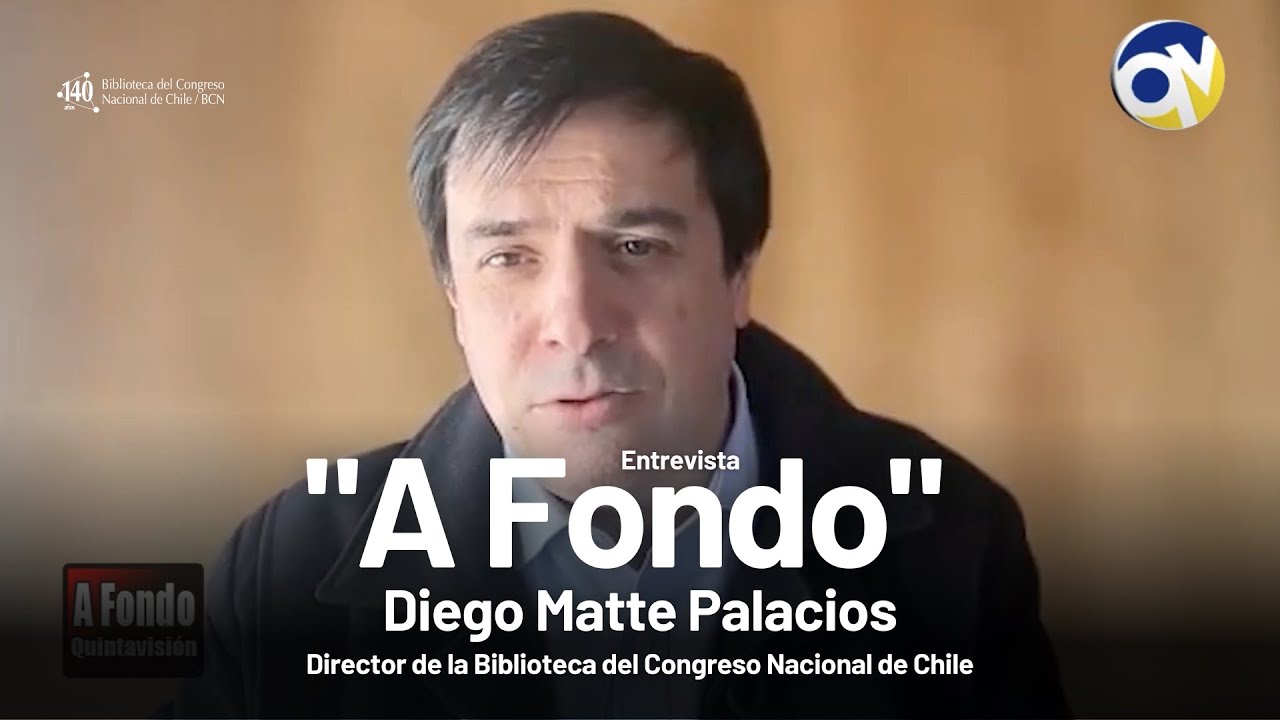 Entrevista al director de la Biblioteca del Congreso, Diego Matte Palacios, en Quintavisión