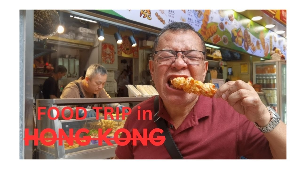 hong kong street food and night market