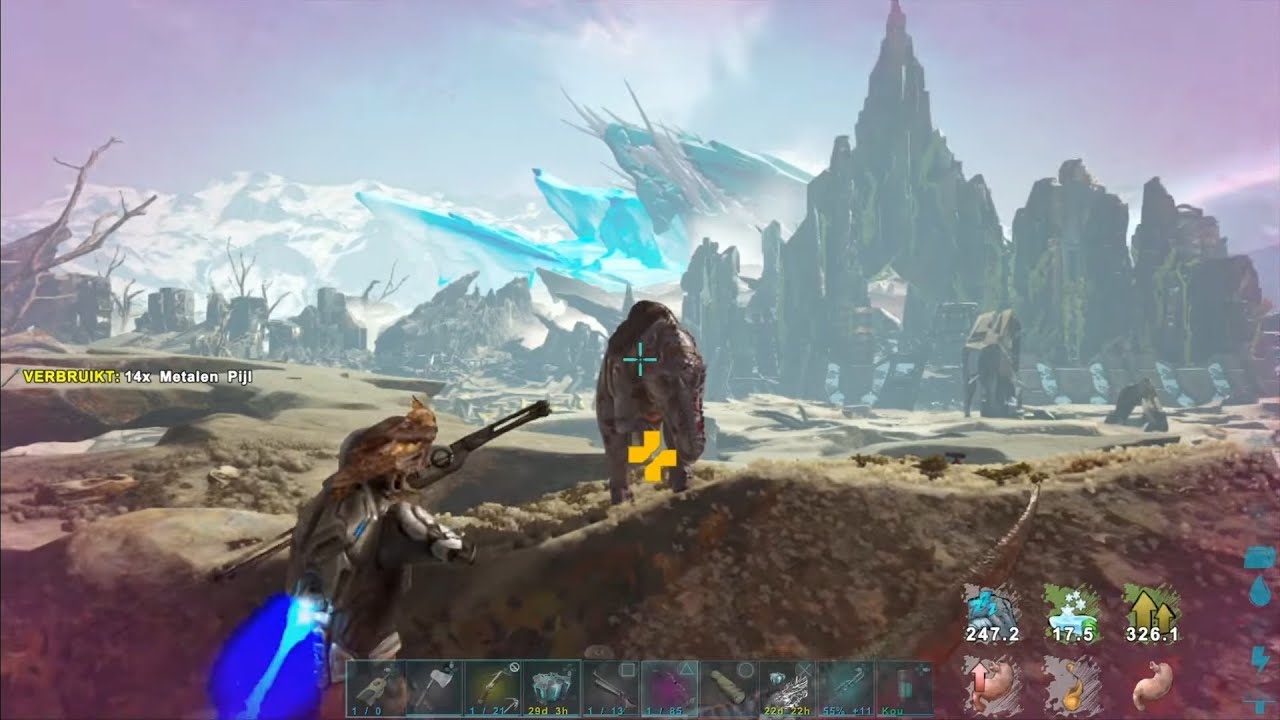 Destroying Tribes Solo ARK Official PVP PS4