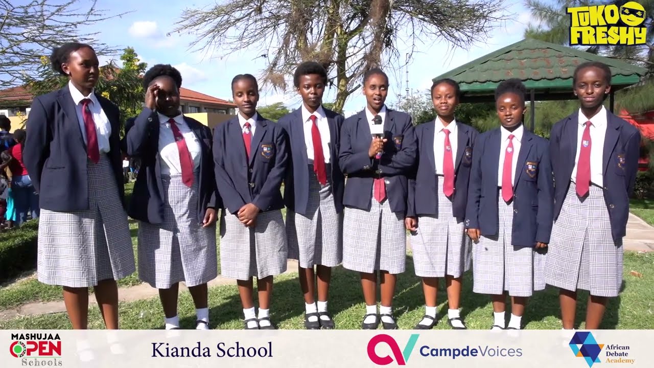 Kianda School at Mashujaa Open 2024. Tuko Freshy. #TukoFreshy