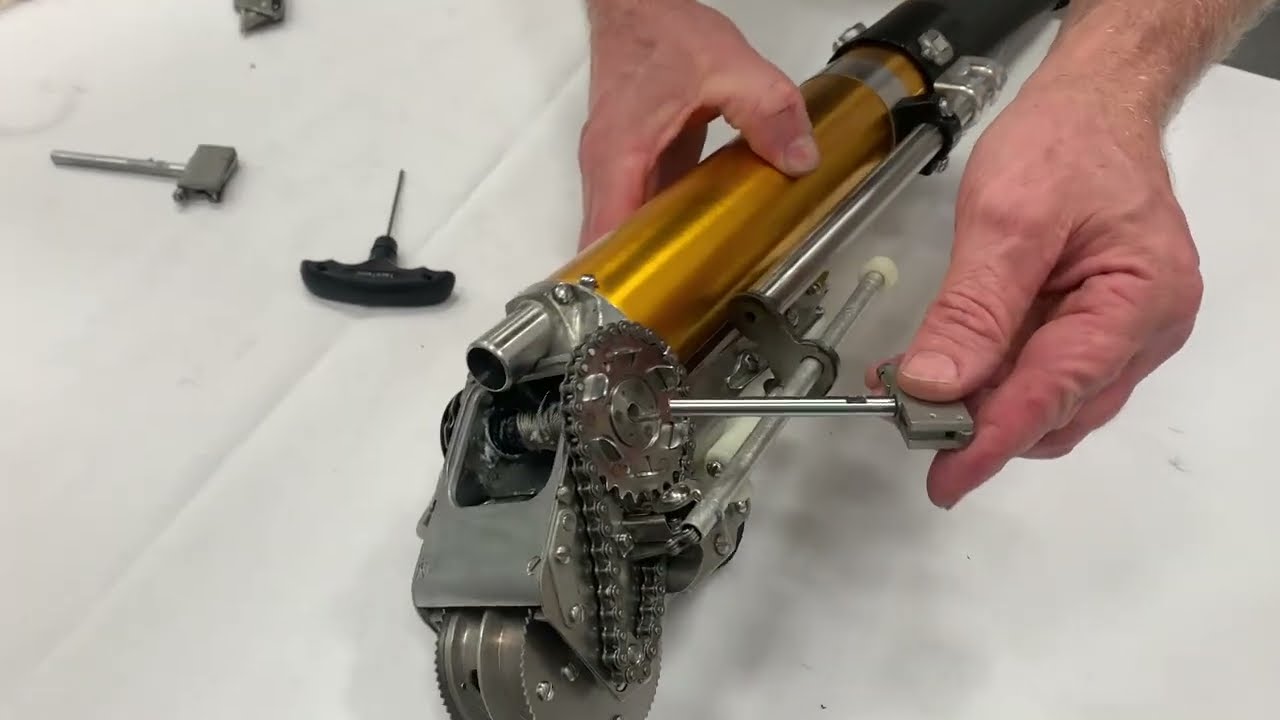 Инструкция по установке комплекта приводного механизма TapeTech Taper Drive Dog Assembly Kit 215