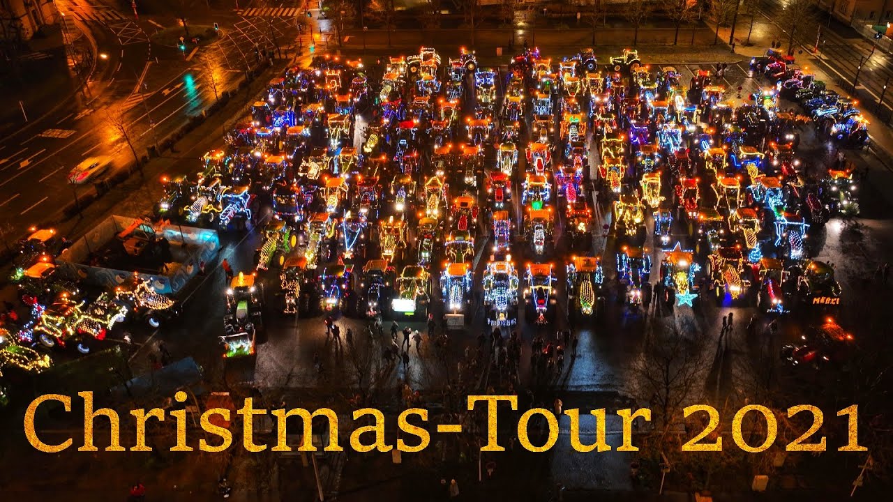Christmas Tractor Tour 21 🌟 Landjugend a Jongbaueren 🌟 Lights of Hope 🌟 Luxembourg City