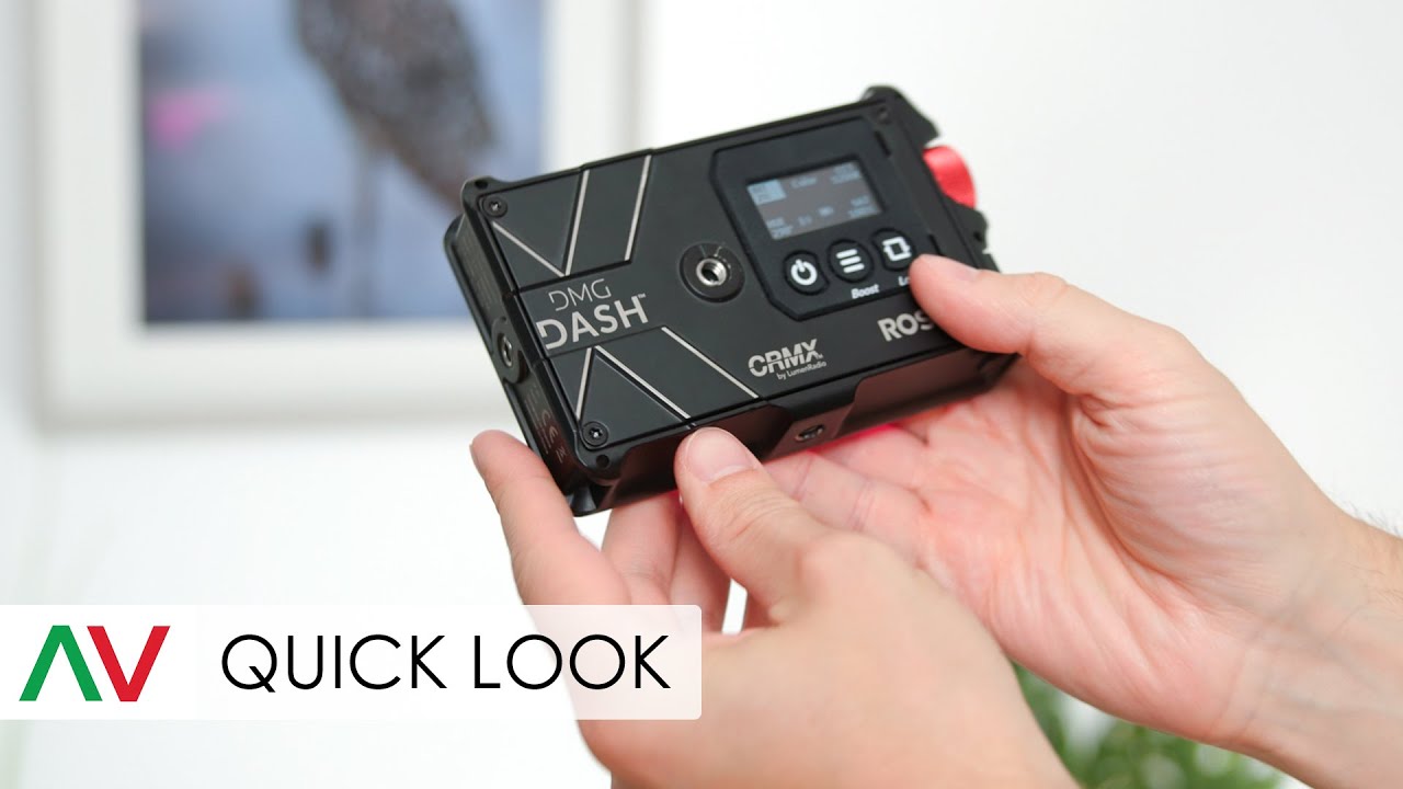 Sturdy, small & professional - Rosco DMG Dash - Quick Look
