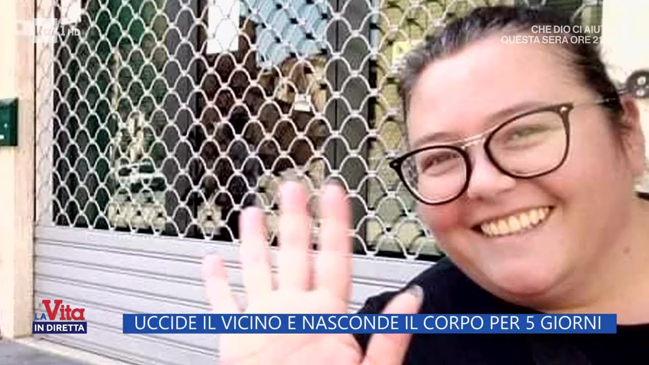 Anziano ucciso dalla vicina di pianerottolo - La Vita in Diretta – 21/02/2023