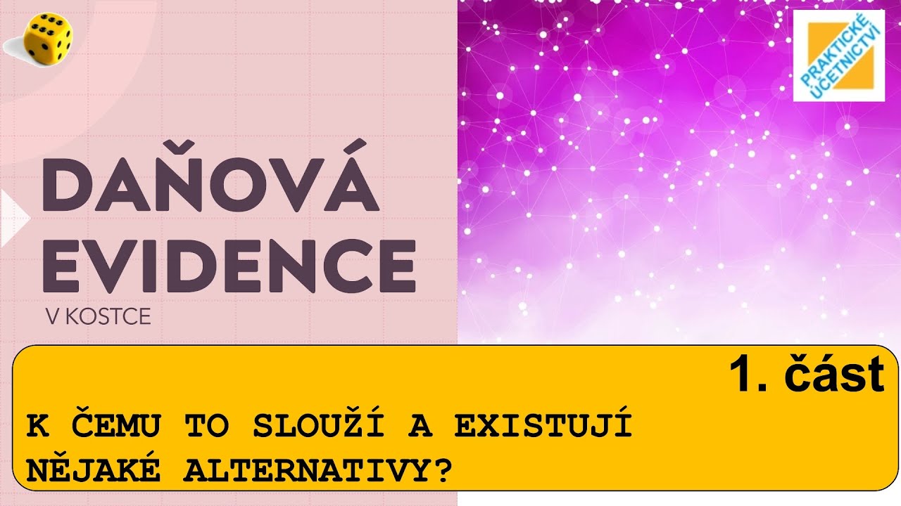 Daňová evidence v kostce - K čemu to slouží a existují nějaké alternativy? [DAŇOVÁ EVIDENCE #01]