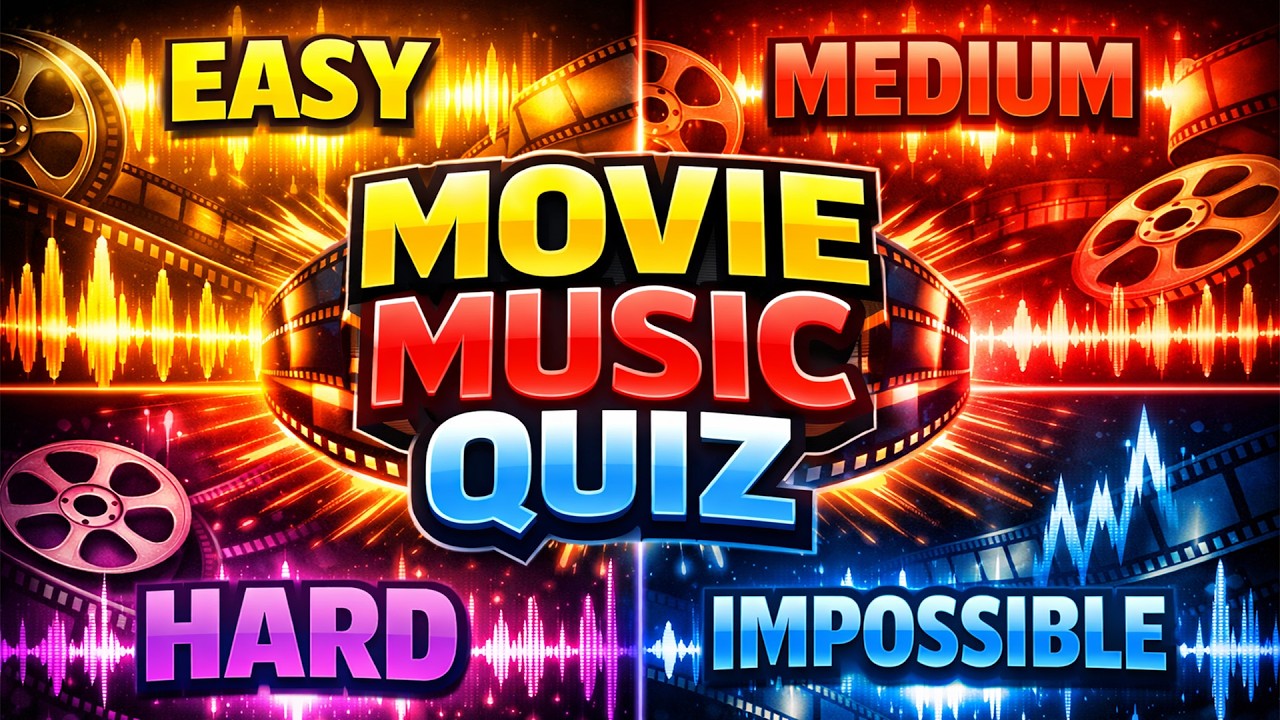 Guess the Movie by the Soundtrack 🎬 | 20 Epic Movie Themes Quiz (Easy → Impossible)