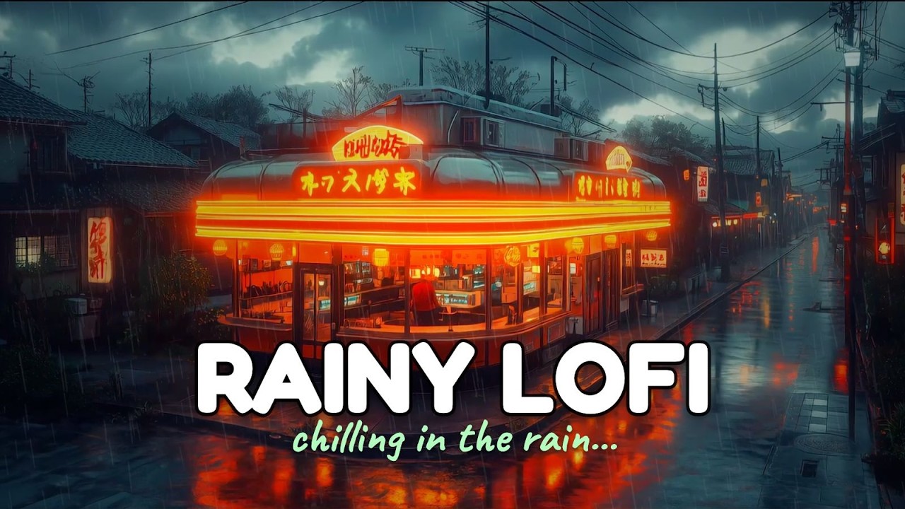 Clouds Lifted Metropolis 🌨️ | Night Glow / Lofi / Music ☔ Hazefall | Lofi Aura Tone's