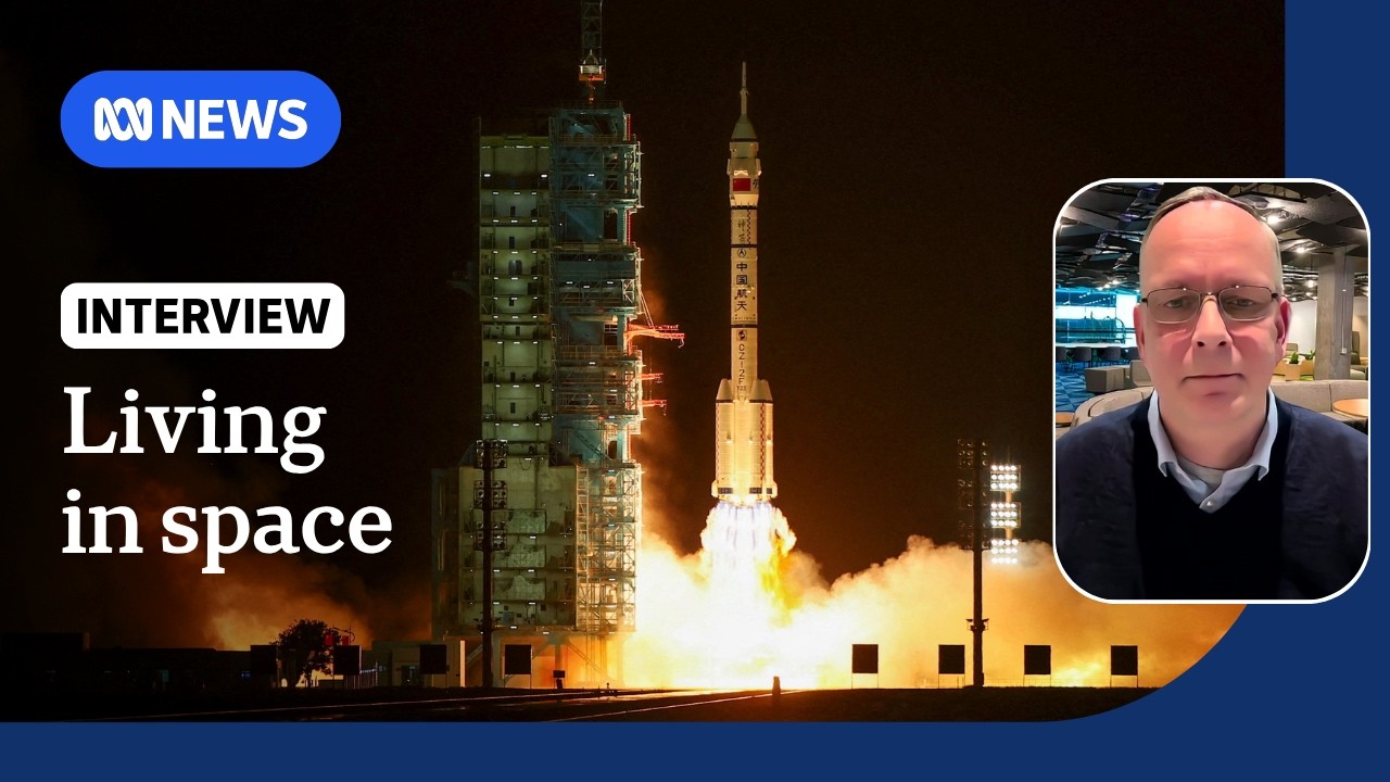 China sends astronauts to research life in space | The World | ABC NEWS
