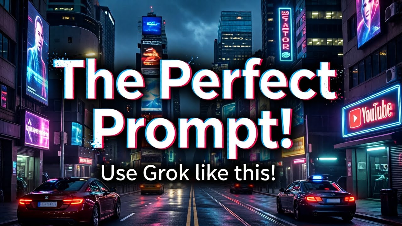 The Perfect Prompt! Use Grok like this!  (LTX-2 in Comfy ui)
