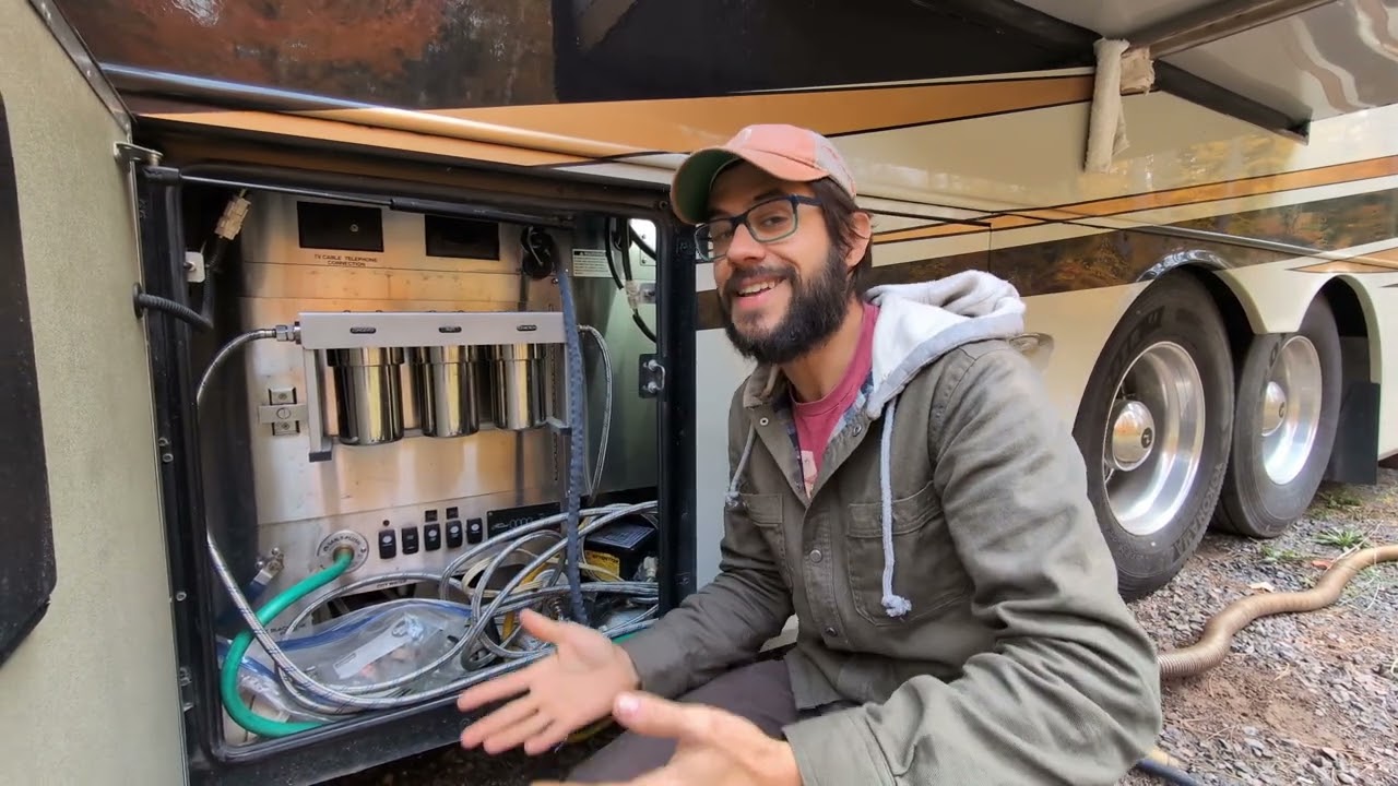 Our Off Grid Water Supply System For RV Summer Camp