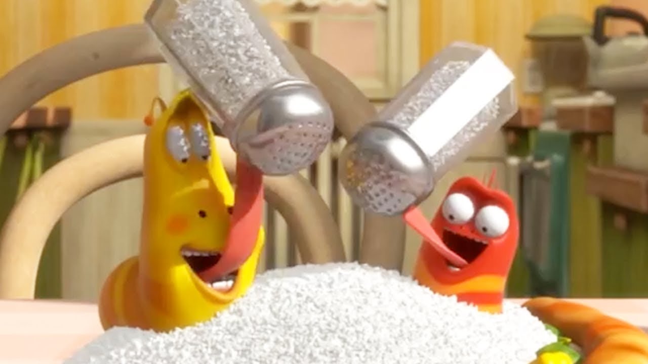 LARVA | EAT LESS SALT | Videos For Kids | LARVA Full Episodes