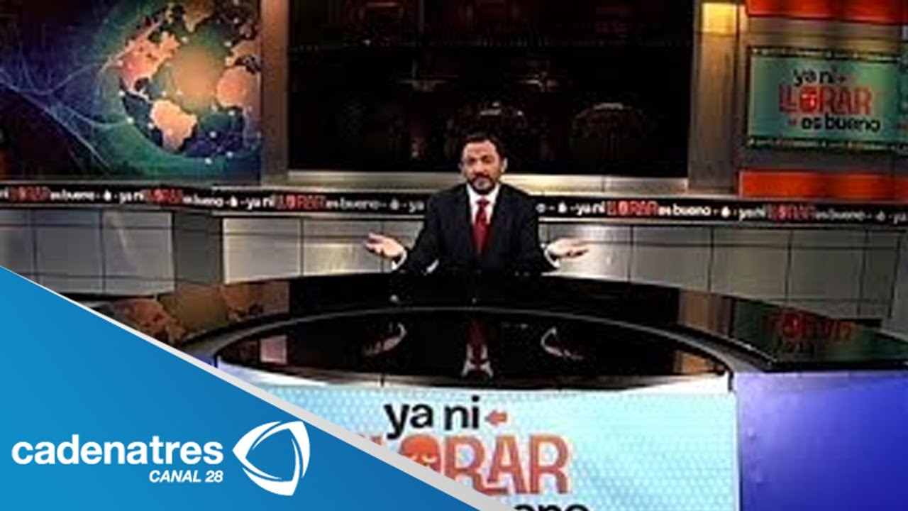 'Ya ni llorar es bueno' lo nuevo de CadenaTres