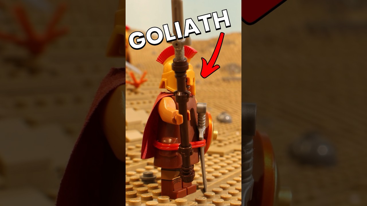 Создание Голиафа в LEGO #анимация #покадровая_моция #короткометражные_фильмы