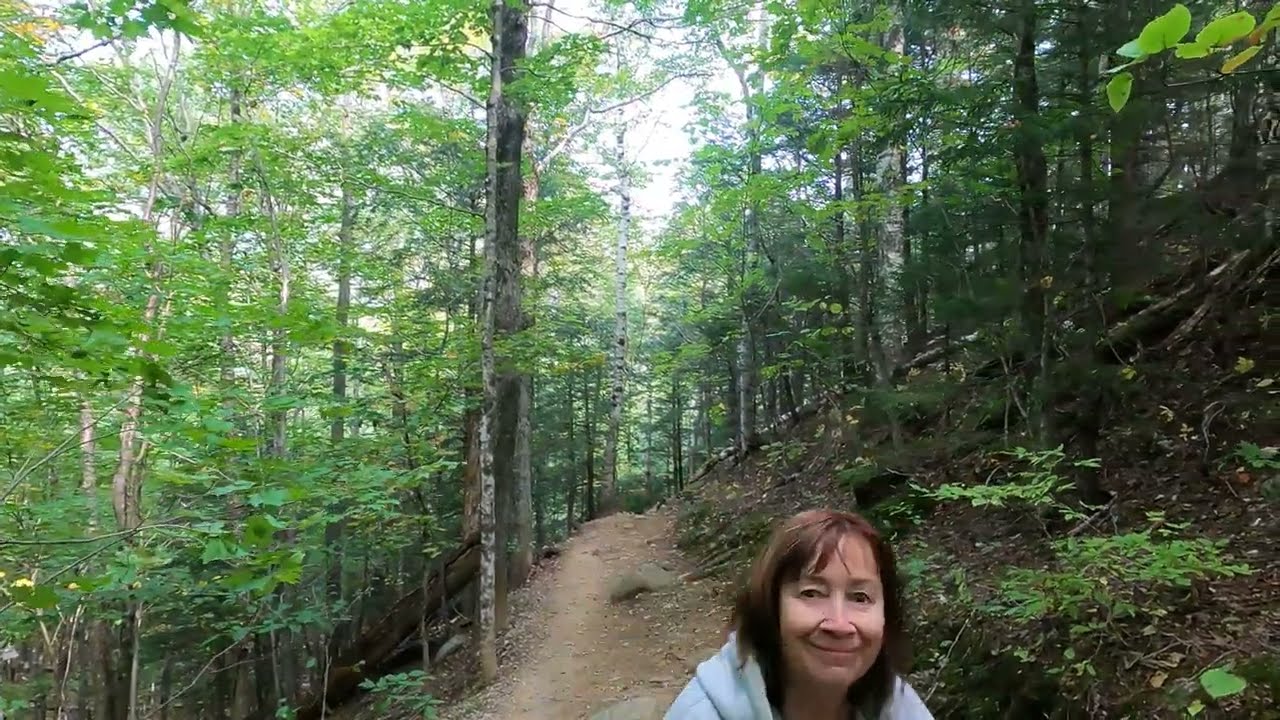 2 Crawford Notch State Park, NH; Ripley Falls, Willey House & Pond, Coliseum Falls@SeniorRVTrips