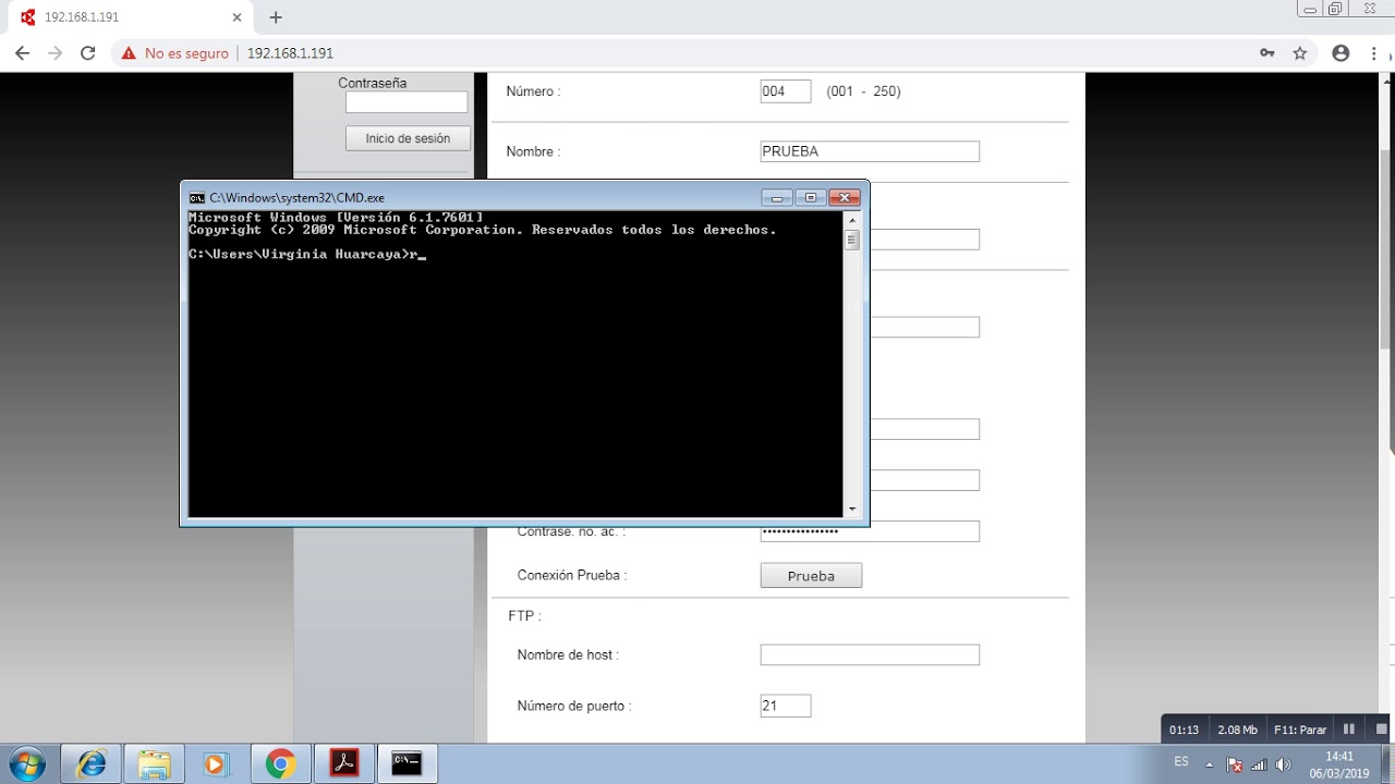 CONFIGURACION  SMB   ESCANER
