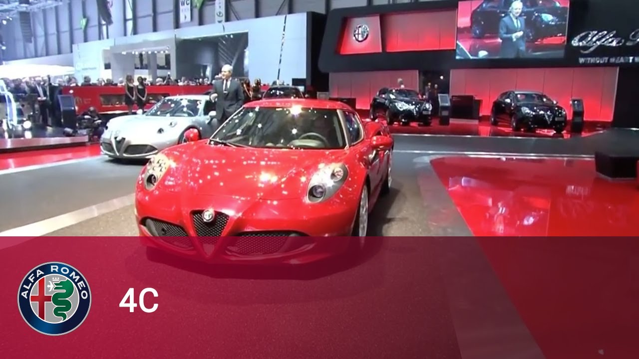 Alfa Romeo | 4C – World Premiere at Geneva Motor Show 2013