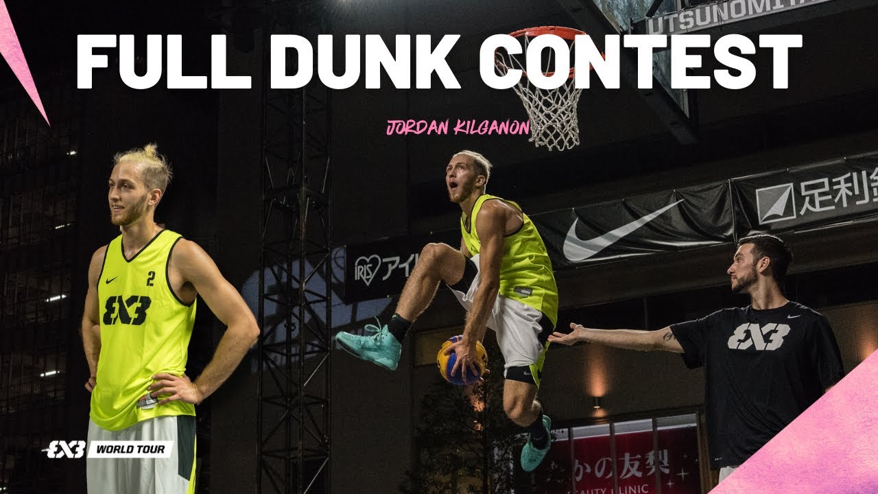Jordan Kilganon 🍿 🆚 🇵🇭 Rey Guevarra | Full Dunk Contest | FIBA 3x3 World Tour Utsunomiya 2016