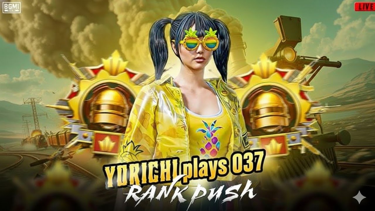 ʏᴏʀɪᴄʜɪ plays 037  Live Stream iPad 11 gen bgmi new update 4.2 🥵😤rush gameplay please subscribe