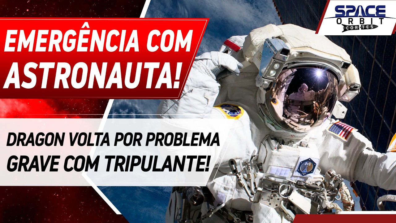 EMERGÊNCIA MÉDICA COM ASTRONAUTA CAUSA VOLTA DA DRAGON!