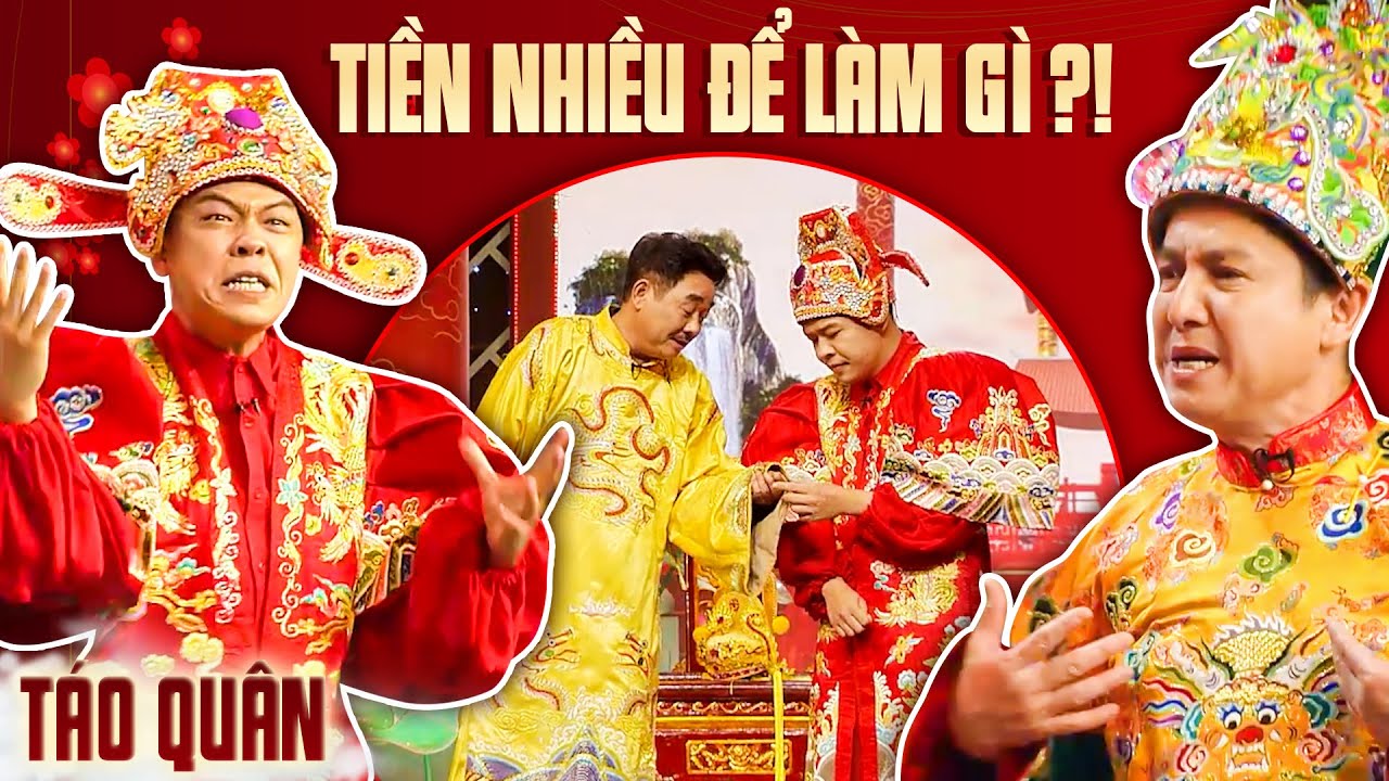 Giúp Ngọc Hoàng trả lời những câu hỏi: Tiền nhiều để làm gì? | Táo quân 2022 | Hài tết Táo quân hay