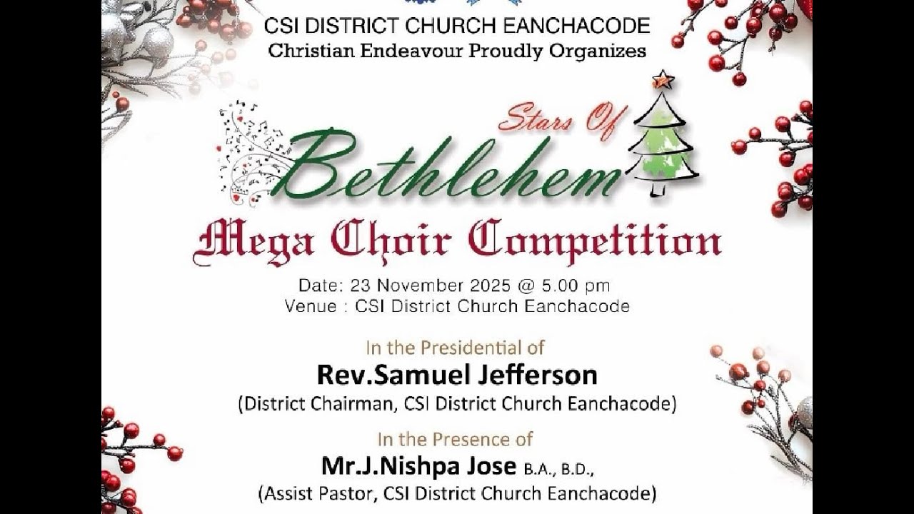 Stars Of Bethlehem Mega Choir Competition - 2025
